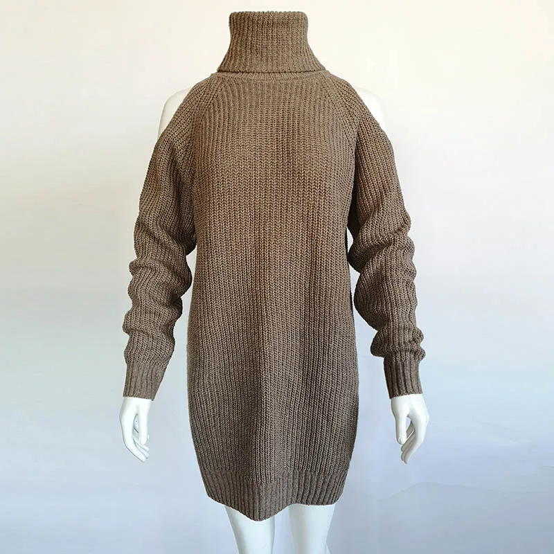 Осенние женские Повседневные свитера с высоким воротником модный дизайн элегантные женские топы DZA005 от AliExpress RU&CIS NEW