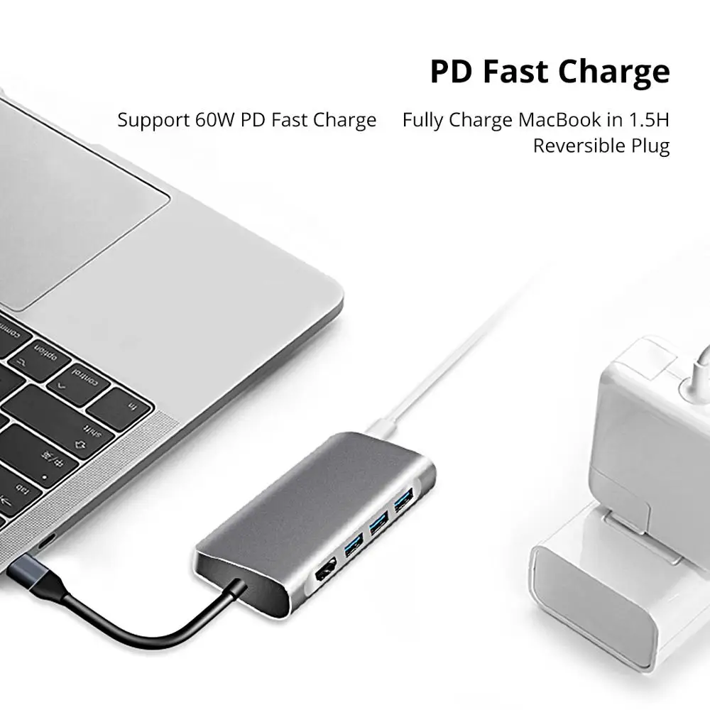 док станция snowkids тип c для ноутбу