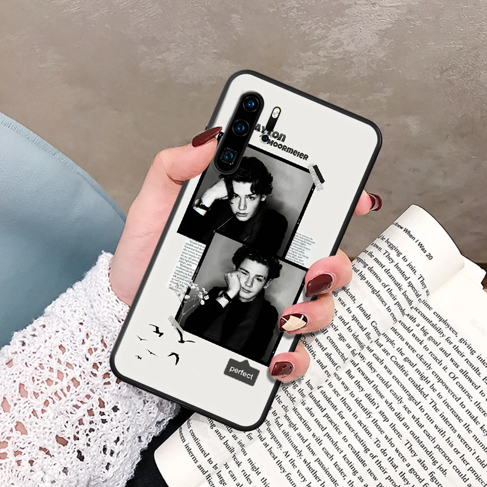 

Payton Moormeier Phone Case For Huawei P Mate Smart 10 20 30 40 Lite Z 2019 Pro black Coque Luxury Cover Soft Cell Tpu Shell