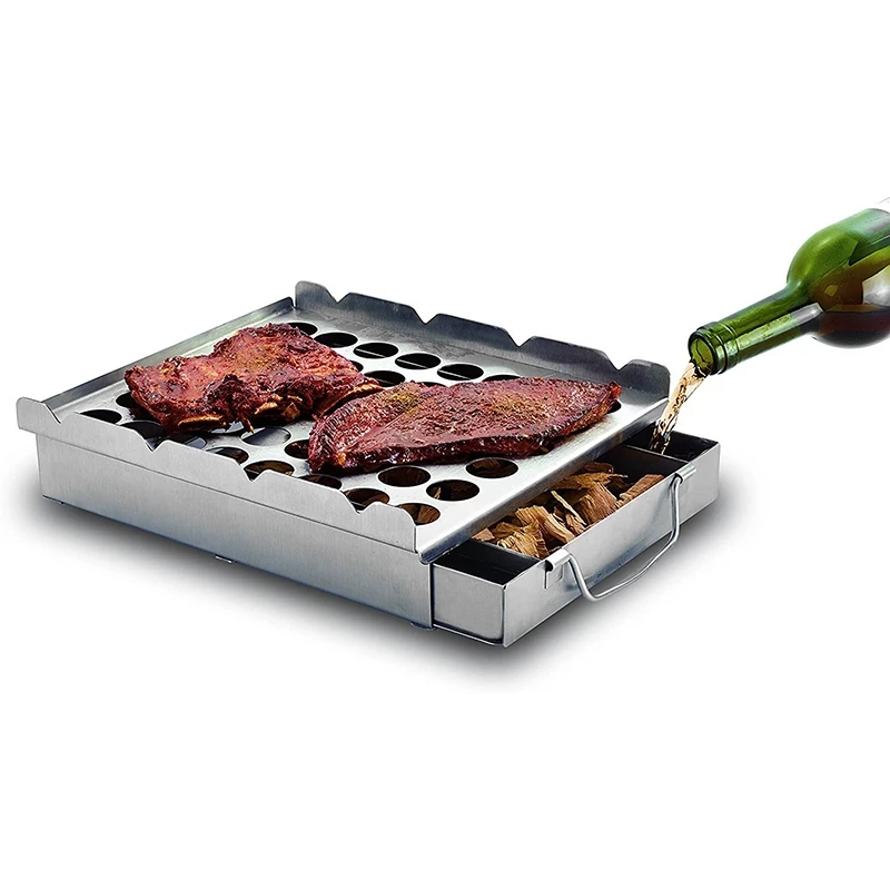 

Barbecue Skewers BBQ Combination 5-In-1 Stainless Steel Smoked Baking Set Chicken Grill Barbecue Supplies
