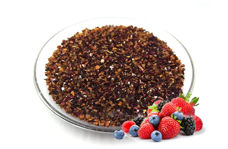 

3g*10pcs Integrated Berry(Fine Cut) Skin Care Mask DIY Raw Materials Tea Bag Roselle, Apple, Black Currant, Strawberry