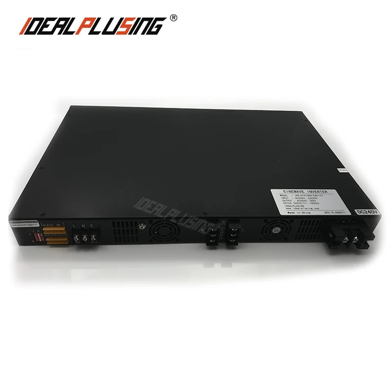 

1KVA 1U for telecom rack mount converter 220v dc pure sine wave inverter