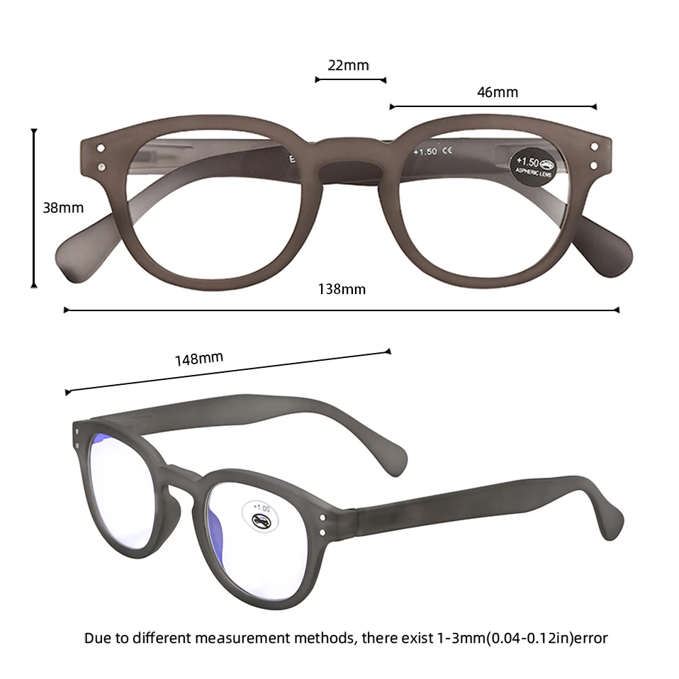 Мужские и женские очки для чтения Meeshow модные с Lesebrillen подарочная упаковка 2 0