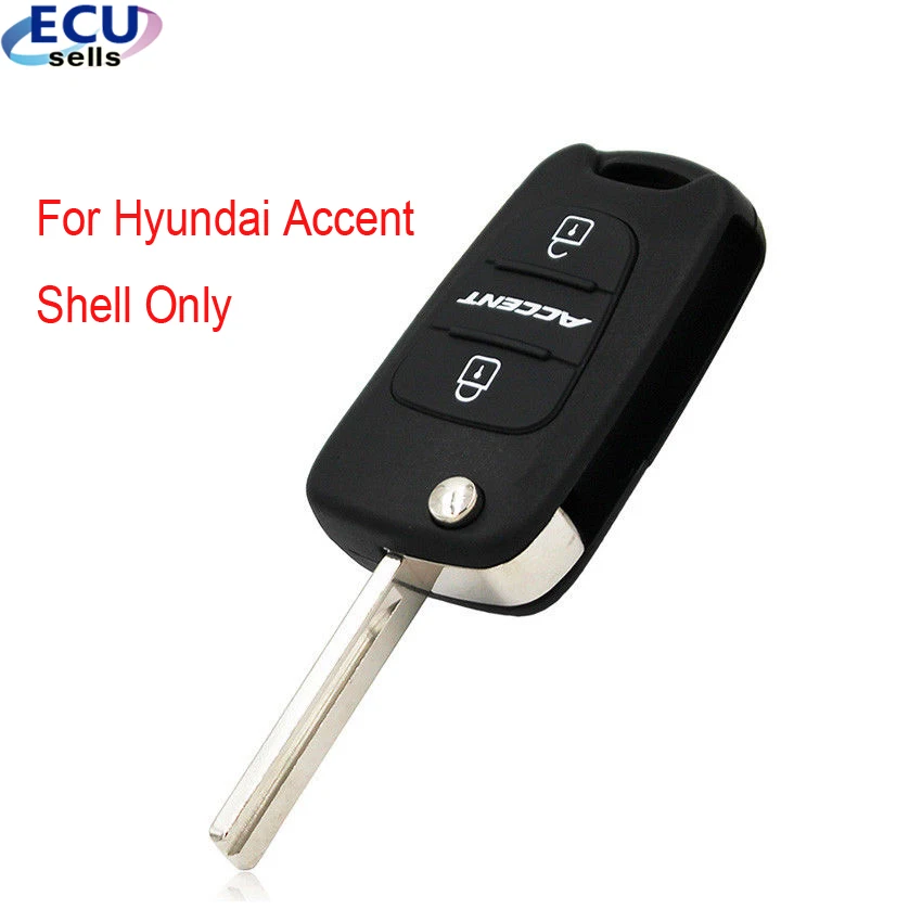 Акция! Раскладной чехол для ключа Hyundai Accent с дистанционным управлением 3 кнопки
