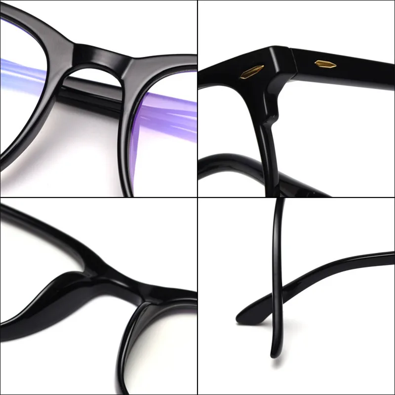 Zerosun TR90 оправа для очков мужчин и женщин винтажные очки прозрачные простые линзы