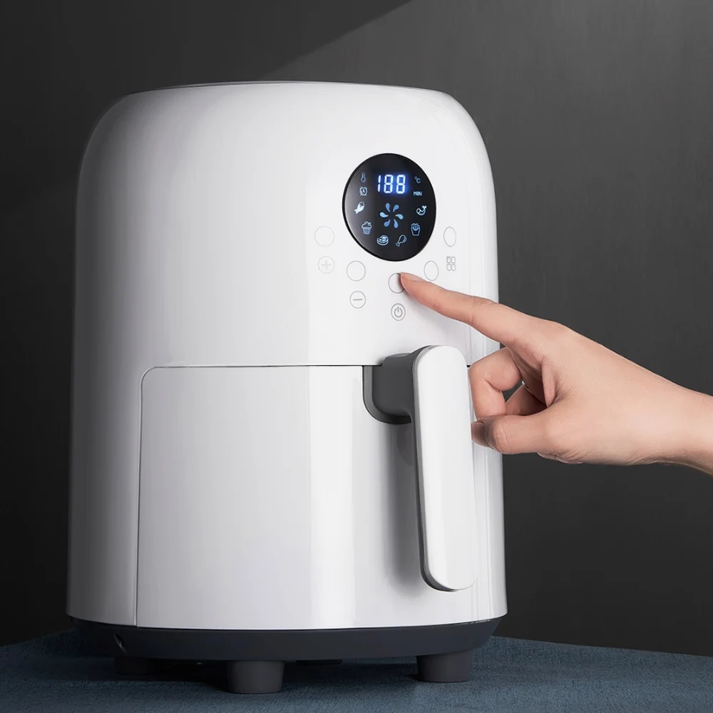 

Youban Electric Air Fryer 1000W 2.6L Digital LED Touch Screen Timer Temperature Control Power ElectricAir Frier 220V
