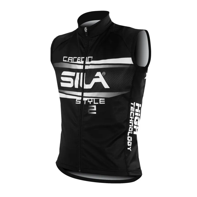 

Men Cycling Jersey Lightweight Sleeveless Wind Vest New 2021 Sila Summer Mtb Bike Waterproof Windbreaker Maillot Ciclismo