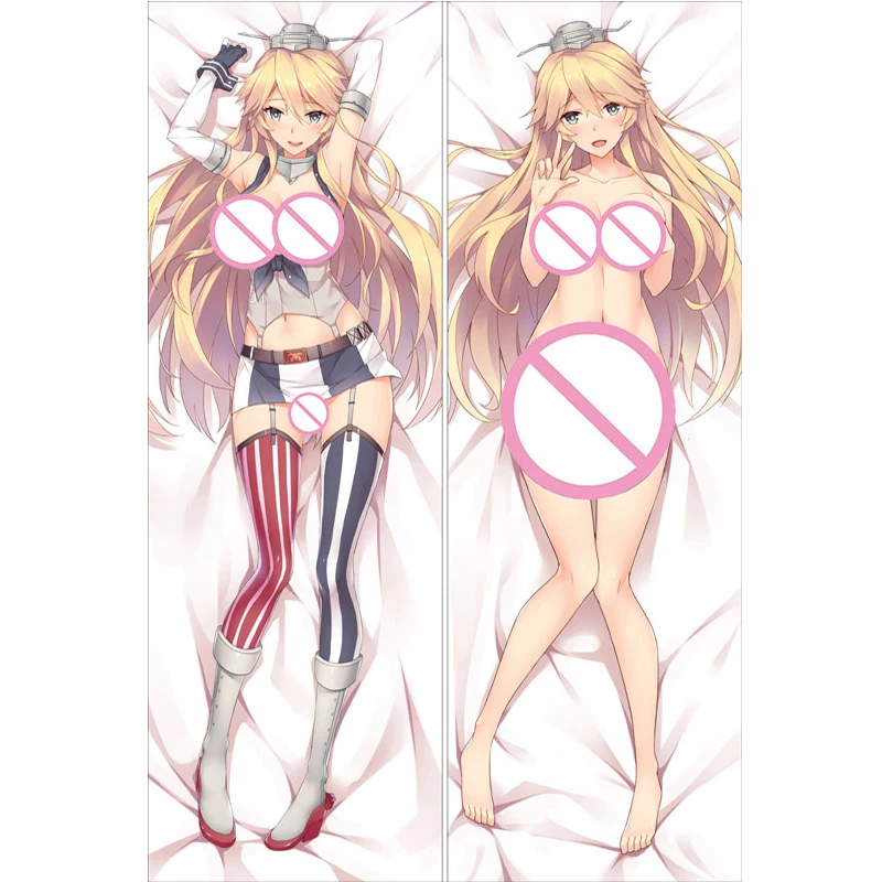 Аниме Kantai Collection Dakimakura Cover kanклей Fleet Kongou персонажи Haruna &amp Iowa подушка для длинных