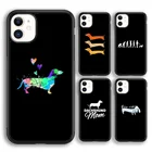 Чехол для телефона с надписью такса, для iPhone 6s 7 8 plus X XR XS 11 12 13 pro max Samsung Galaxy S8 S9 S10