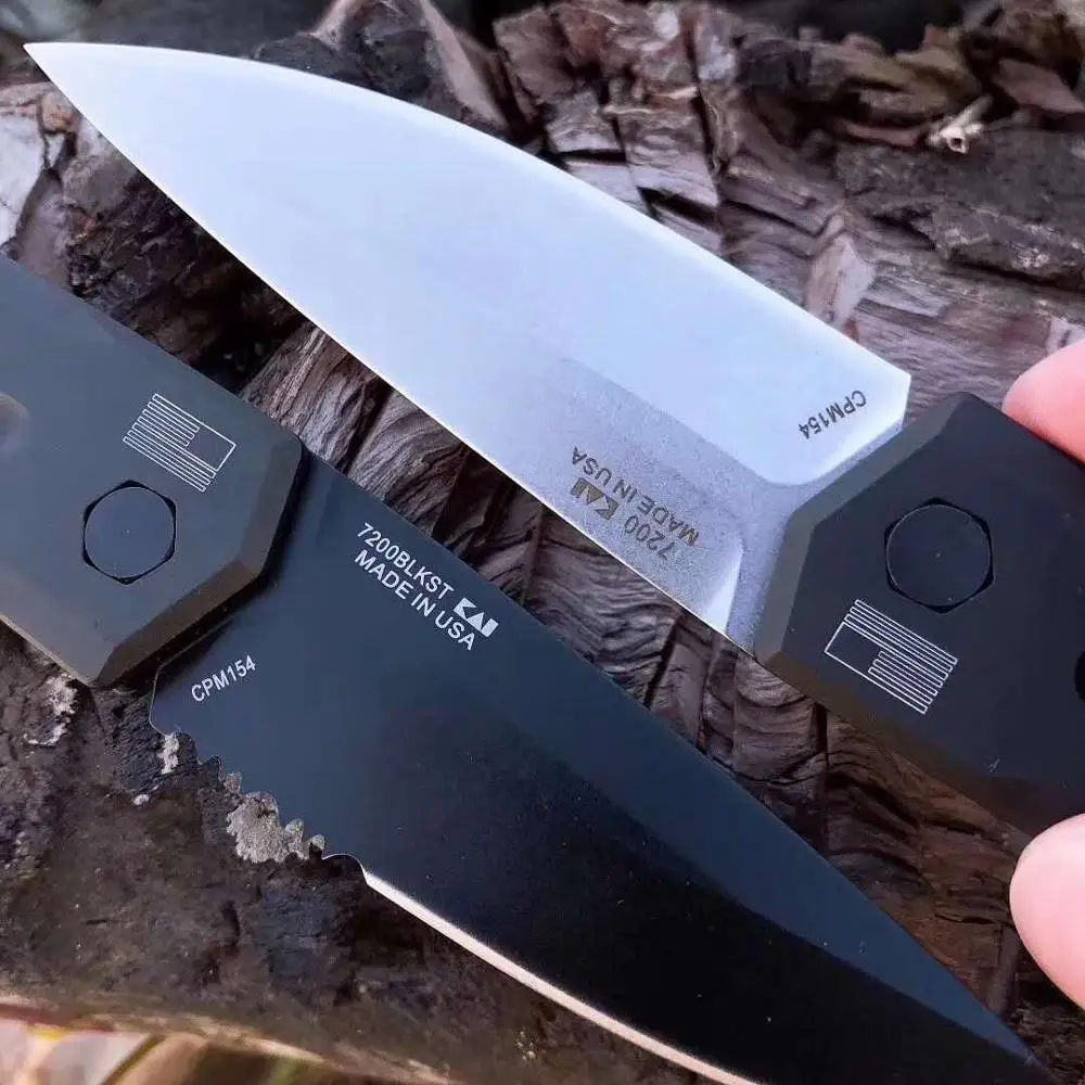 Kershaw 7200 Folding Pocket Knife Aluminum handle Tactical Knives Outdoor Survival Combat Self Defense EDC Hand Tools | Инструменты