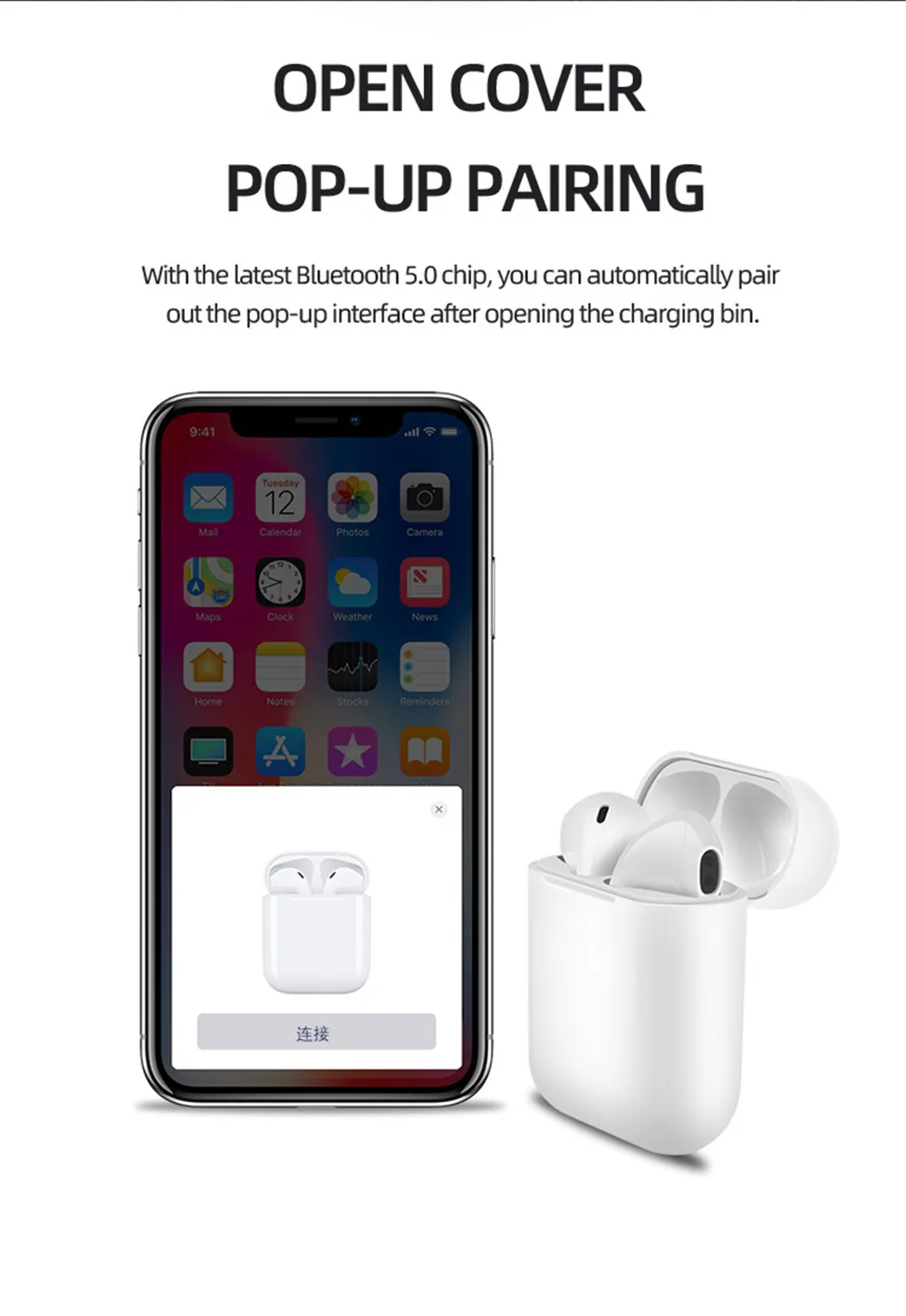 I9S i24 TWS мини беспроводные наушники Bluetooth 5,0 гарнитура наушники с микрофоном для iPhone Xiaomi huawei