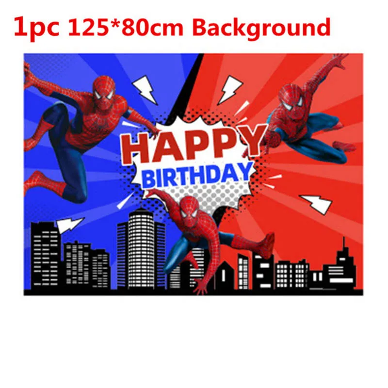 

153pcs Spiderman Arch Kit Garland Balloon Boy Girl 1st Birthday Party Decorations Kids Toy Baby Shower Supplies Latex Air Globos
