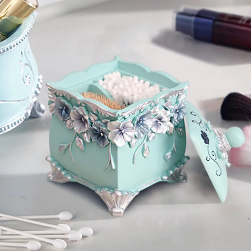 Европейский стиль элегантная полимерная коробка для зубочистки ручная