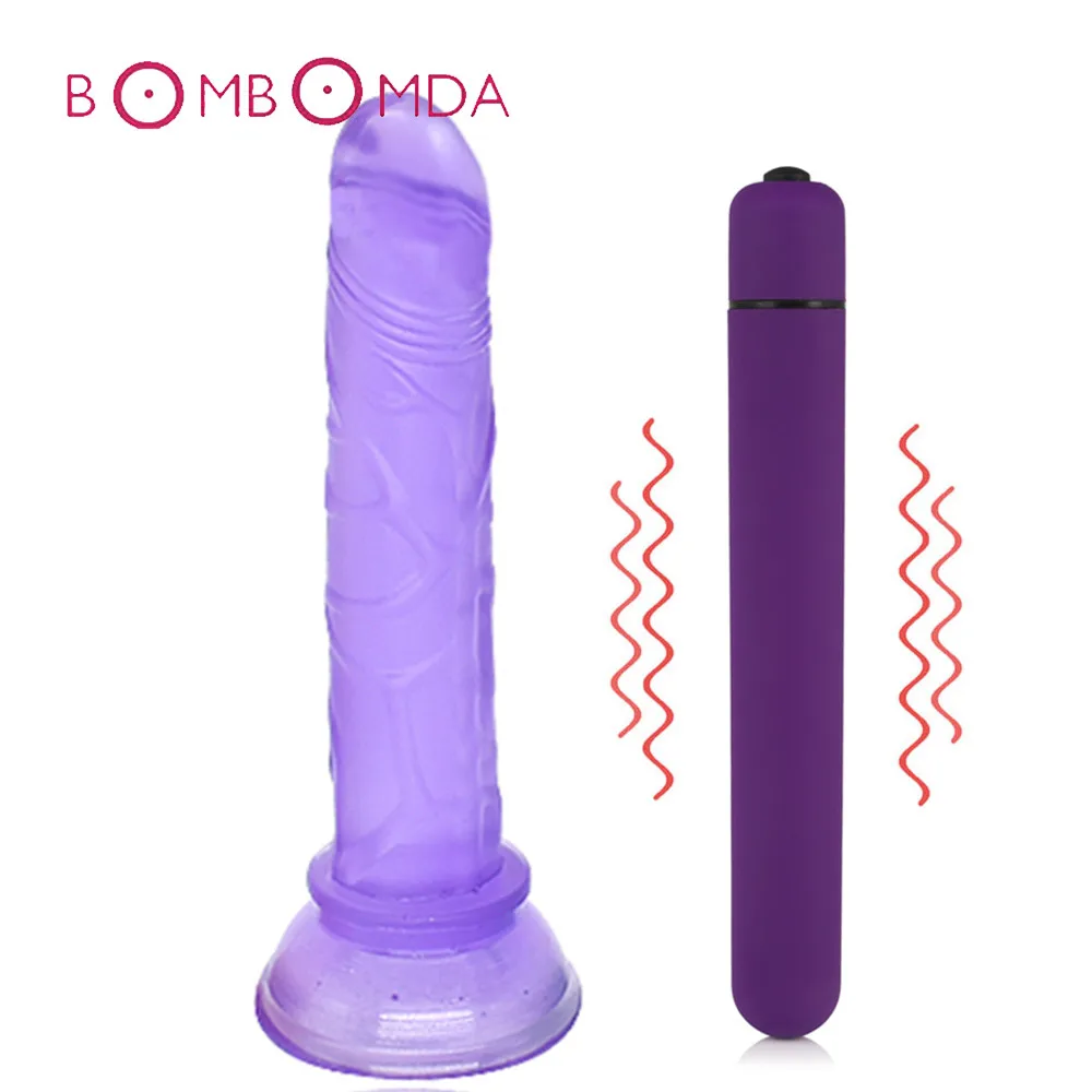 Фаллоимитатор для пениса мягкий реалистичный пенис мастурбатор секс игрушки