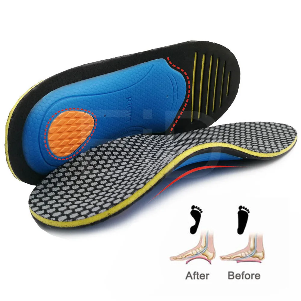 Orthopedic Shoes Sole Insoles Flat Feet Arch support Unisex EVA Orthotic Arch Support Sport Shoe Pad Insert Cushion Men Woman
