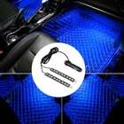Автомобисветодиодный Светодиодная лампа для ног, 2 шт., декоративная лампа для Kia Rio 3 4 K2 K3 K5 K4 Cerato,Soul,Forte,Sportage R,SORENTO,Mohave,OPTIMA