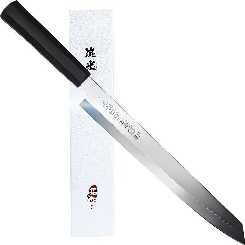 Нож янагиба TUO Sashimi для суши японский кухонный нож 10 5 дюйма с острым лезвием из