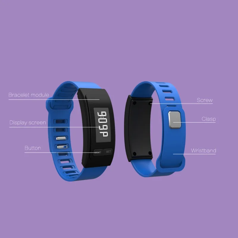 Многофункциональный цифровой ЖК дисплей шагомер Шаг ходьбы Счетчик калорий часы