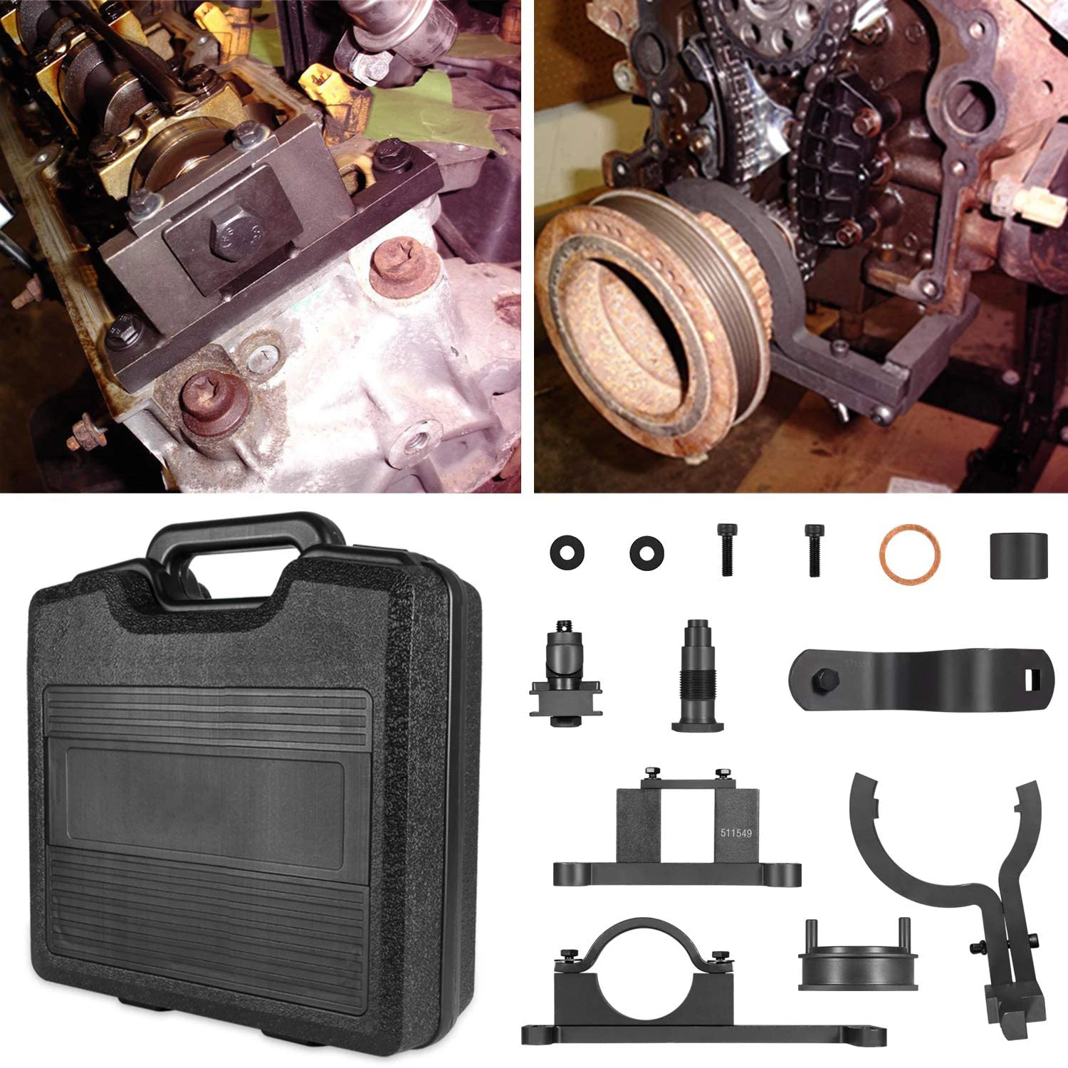 

Набор инструментов для синхронизации Chuang Qian 6488 для Ford SOHC 4.0L V6 Cam Service для Ford 1997 ~ 2011 Ford 4.0L Explorer Mercury Mountaineer, 7 шт.