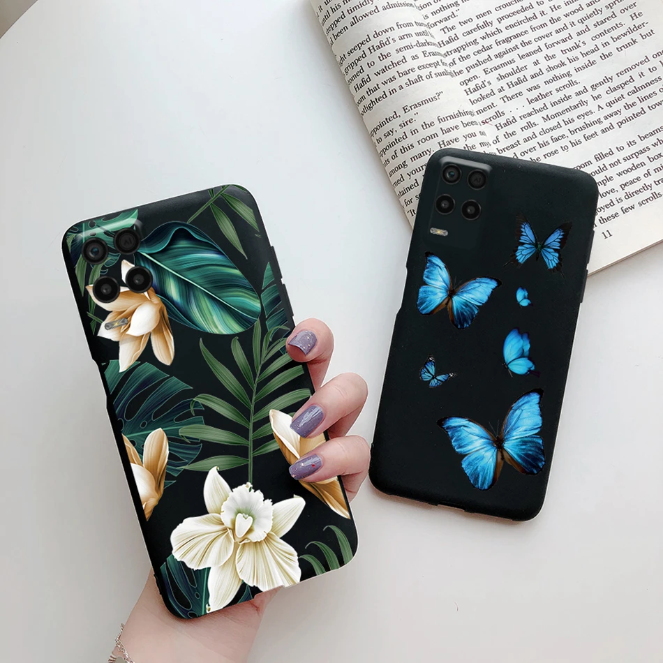 for realme narzo 30 5g case soft silicon cute cartoon heart back coque phone cover for oppo realme 8 pro realme8 narzo30 5g case free global shipping