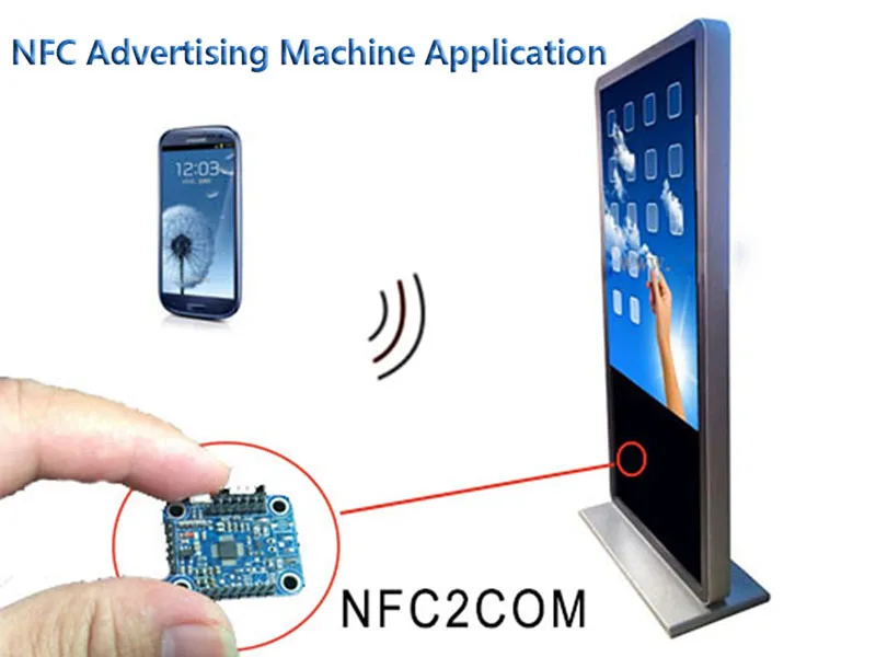 Модуль NFC 2COM UART модуль P2P с телефоном контроль доступа эмуляцией карты низкое