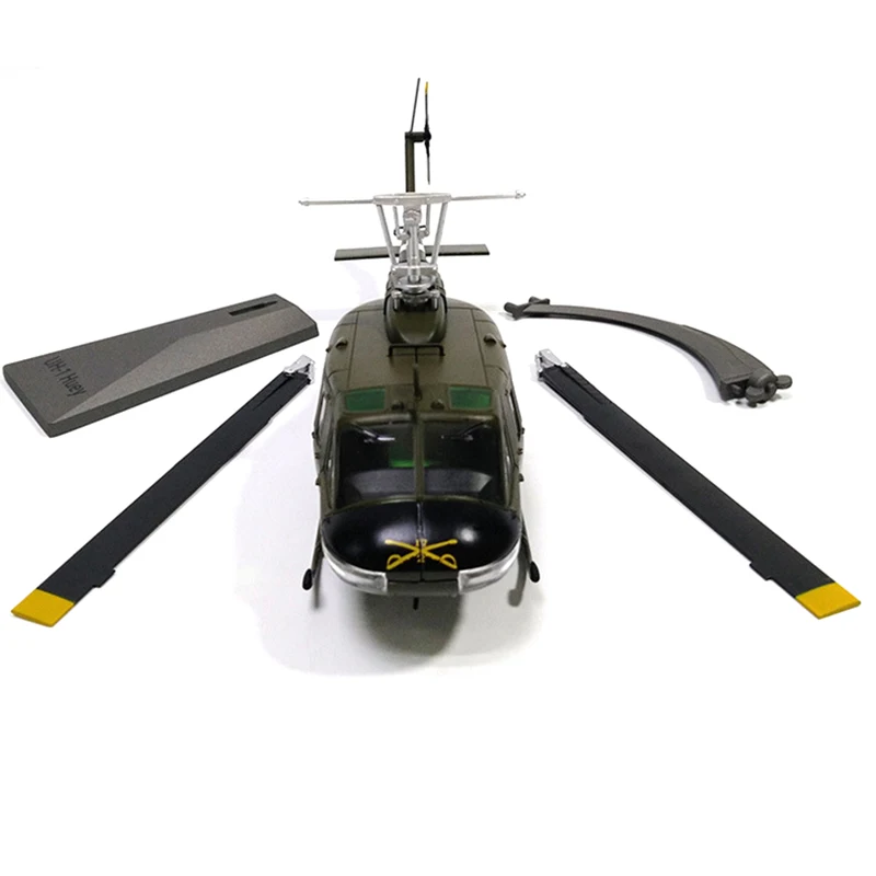 1/48 масштаб сплава транспортный вертолет UH-1 Iroquois самолет США Air Force Huey детские игрушки Детский подарок для коллекции