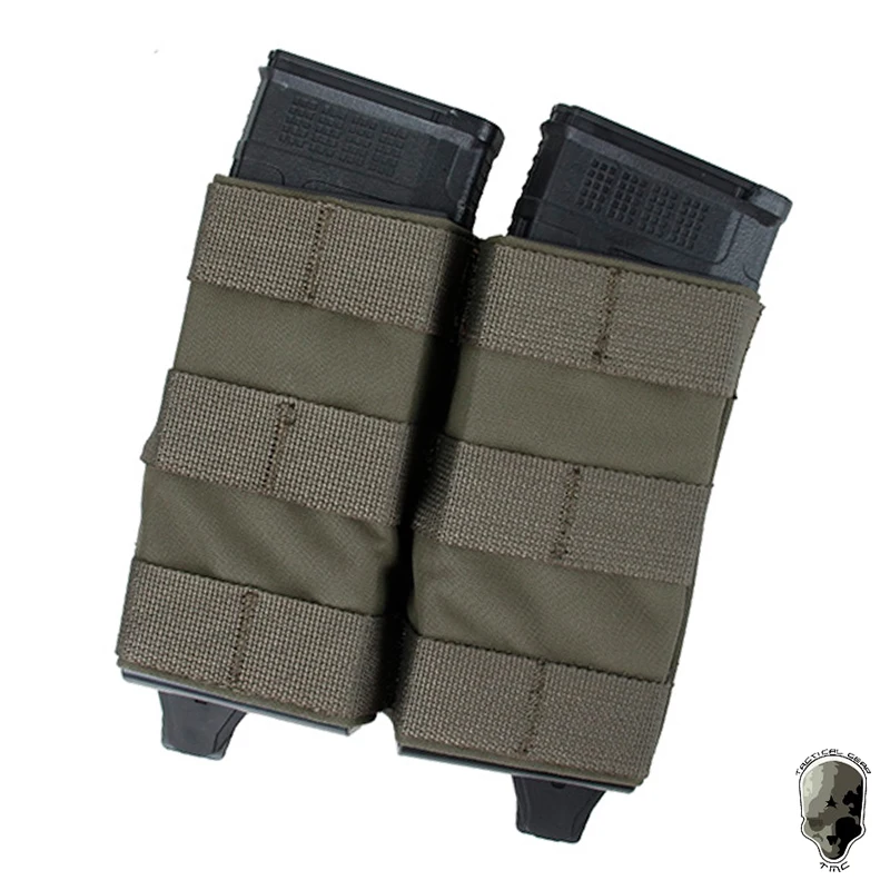 TMC Tactical Double Magazine Pouch 5.56 MOLLE Mag Carrier with Hard Insert 3077 | Pouches