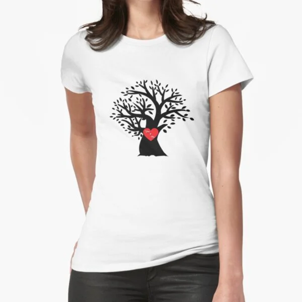 

Heart In Love Tree You And Me Valentines Ideas T-Shirt Print Top