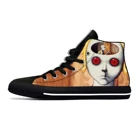 Кроссовки мужскиеженские из дышащей ткани с высоким верхом и 3D-принтом