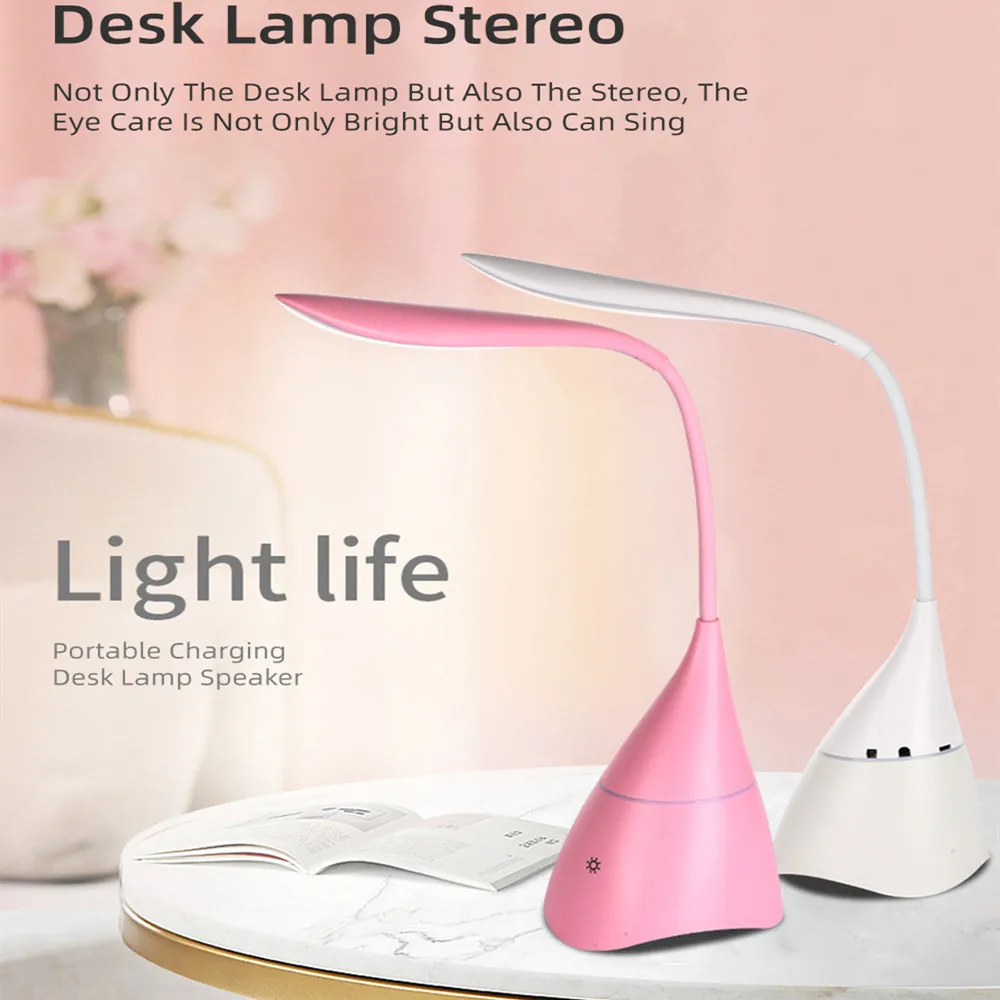 Сенсорная настольная лампа Беспроводная bluetooth Колонка умный эмоциональный