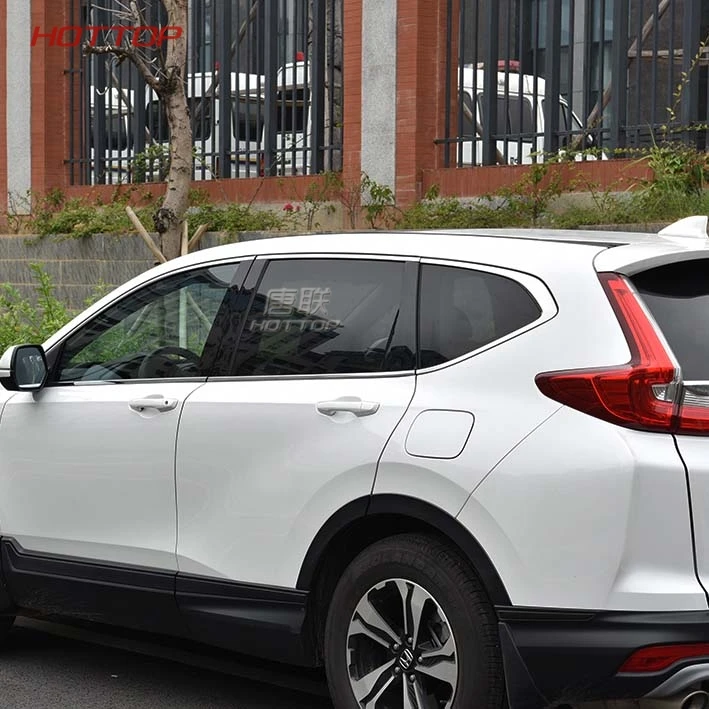 Зеркальная отражающая панель B + C декоративная наклейка на колонку для HONDA CRV 2017 2018