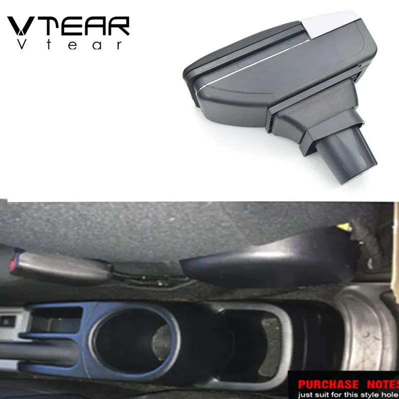 Автомобильный подлокотник Vtear кожаный ящик для хранения из АБС-пластика