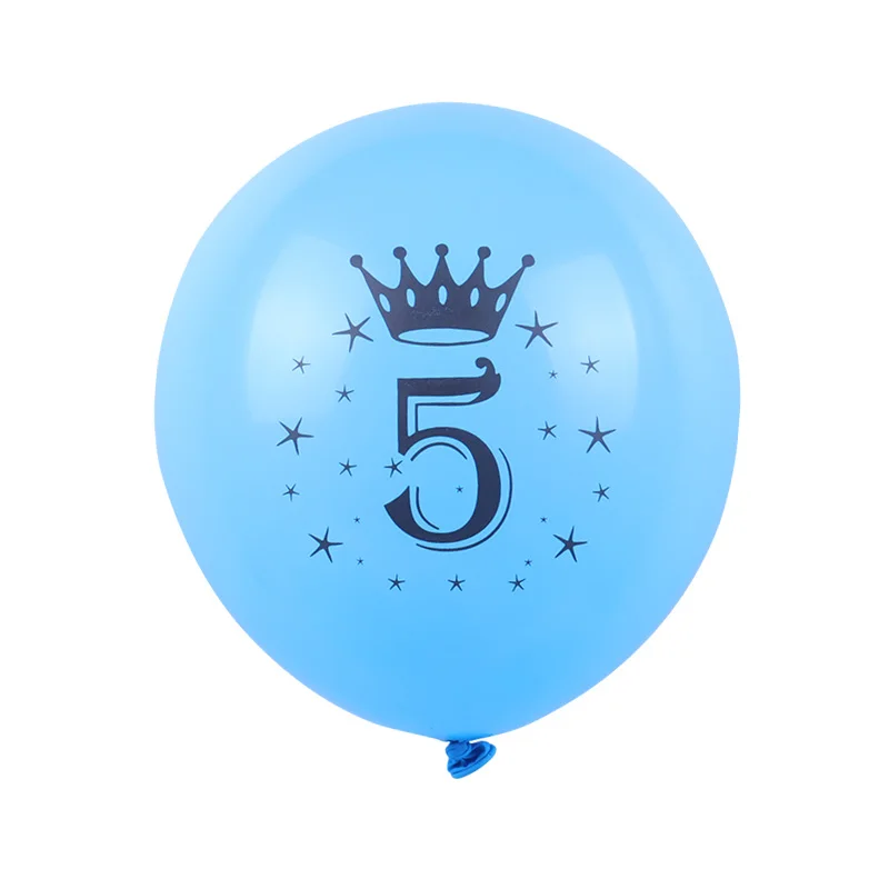 

Воздушные шары WEIGAO набор цифр 1-11 розовые синие