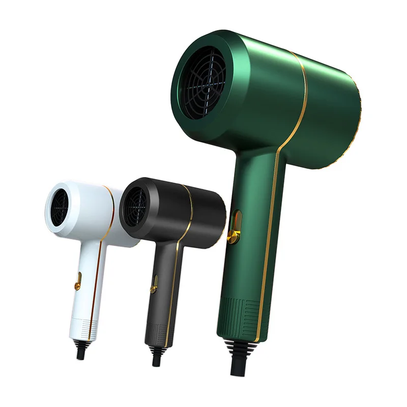 

Профессиональный фен мощностью 800 Вт для парикмахерской Инструменты для укладки волос горячий/холодный воздух фен с 3 скоростями регулиров...