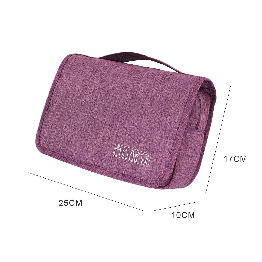 

Unisex Hanging Toiletry Bag Large Capacity Cosmetic Wash Pouch Water-resistant Travel Makeup Bathroom Storage Organizer