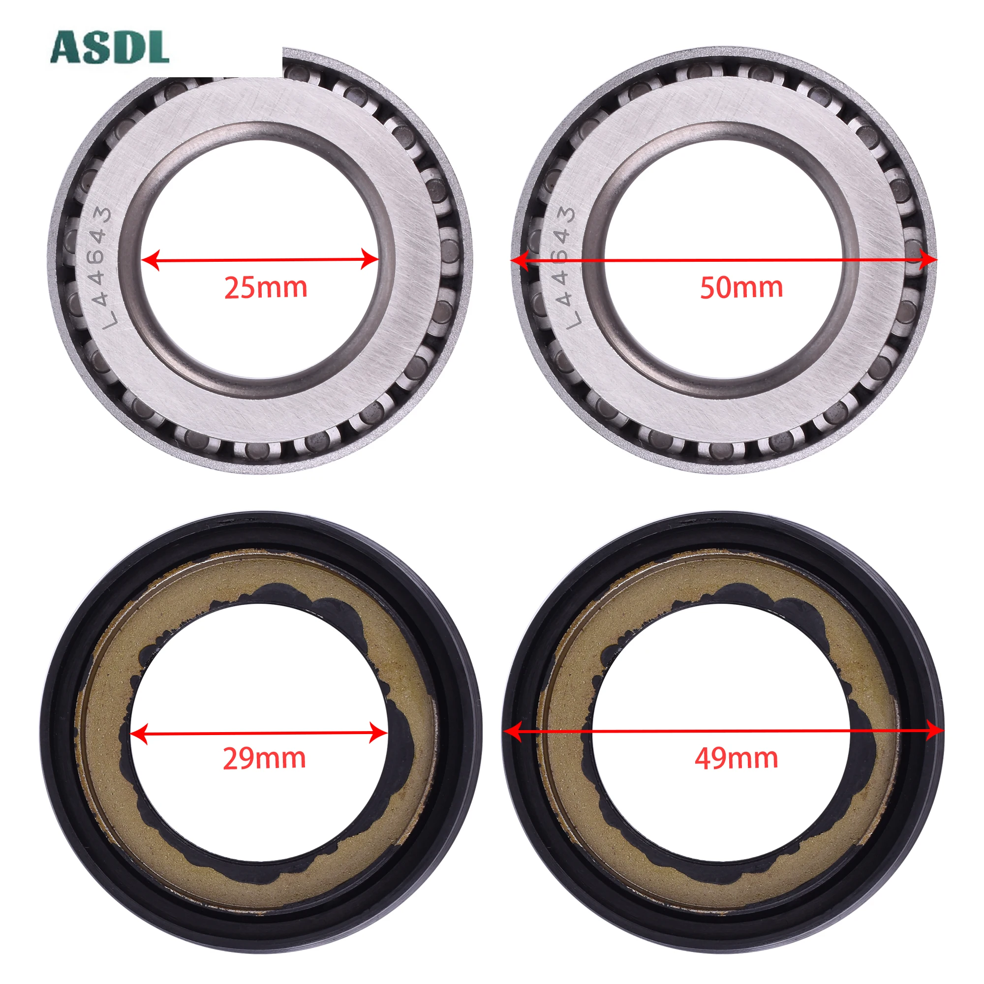 

Motorbike Steering Bearing Pressure Ball Wave Disc Kit Pressure Bearing For HARLEY DAVIDSON 883 1200 XL883 XL1200 XL 883 1200