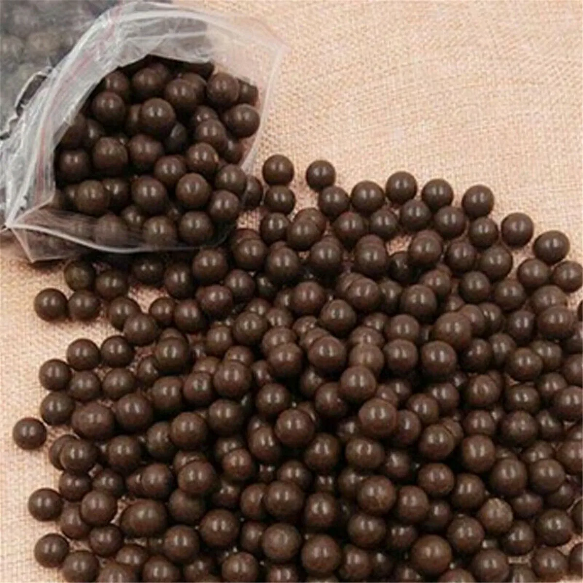 

500g Slingshot Bead Bearing Mud Airsoft Ammo Solid Clay Balls Eggs Parts Hunt