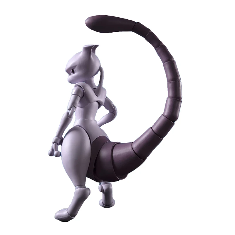 

Original PVC Bandai SHF Pokemon Figures Mewtwo Action Anime Figure Collection Model Toy Pokemon Toys