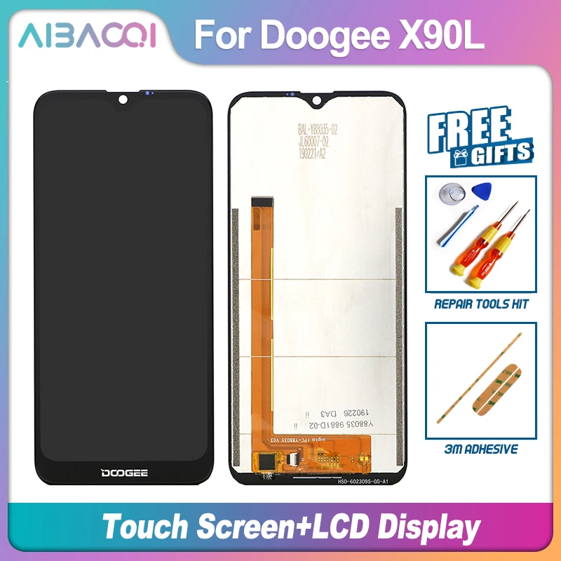 Оригинальный сенсорный экран AiBaoQi 6 1 дюйма + ЖК дисплей 1280x600 в сборе замена для