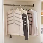 Многослойная Вешалка из нержавеющей стали для хранения одежды, хранение домашней одежды, держатель для шкафа, сушилка для белья