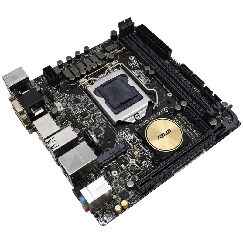 Preise Für ASUS H97I-PLUS LGA 1150 Intel H97 Original Verwendet Mainboard DDR3 HDMI USB 3,0 Mini-ITX Intel Motherboards Für I7 I5 I3 SATA3