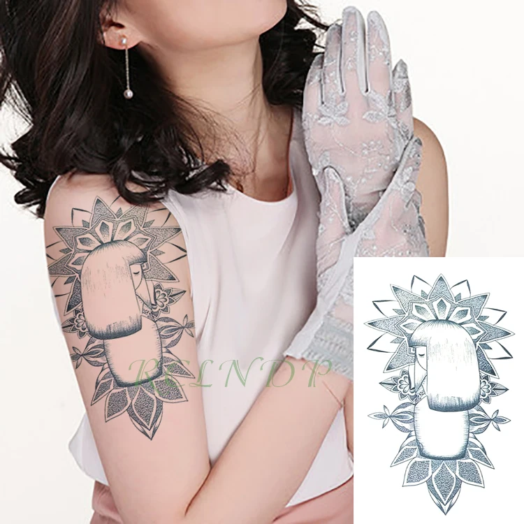 Водостойкая Временная тату наклейка единорог Сейлор Мун обезьяна король флэш