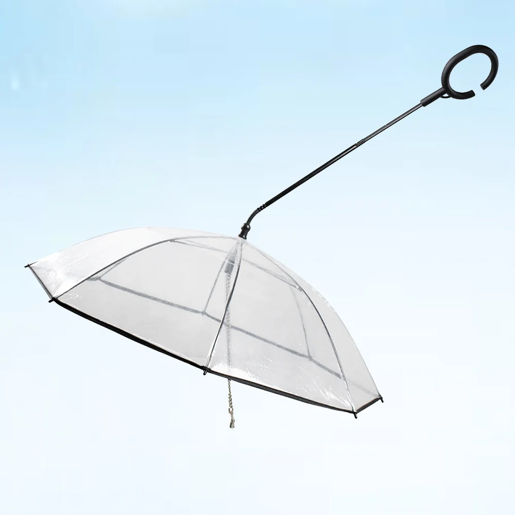 

1 шт. C-образная телескопическая ручка прозрачный зонт для домашних животных Регулируемый Водонепроницаемый чехол для собак товары для дома...