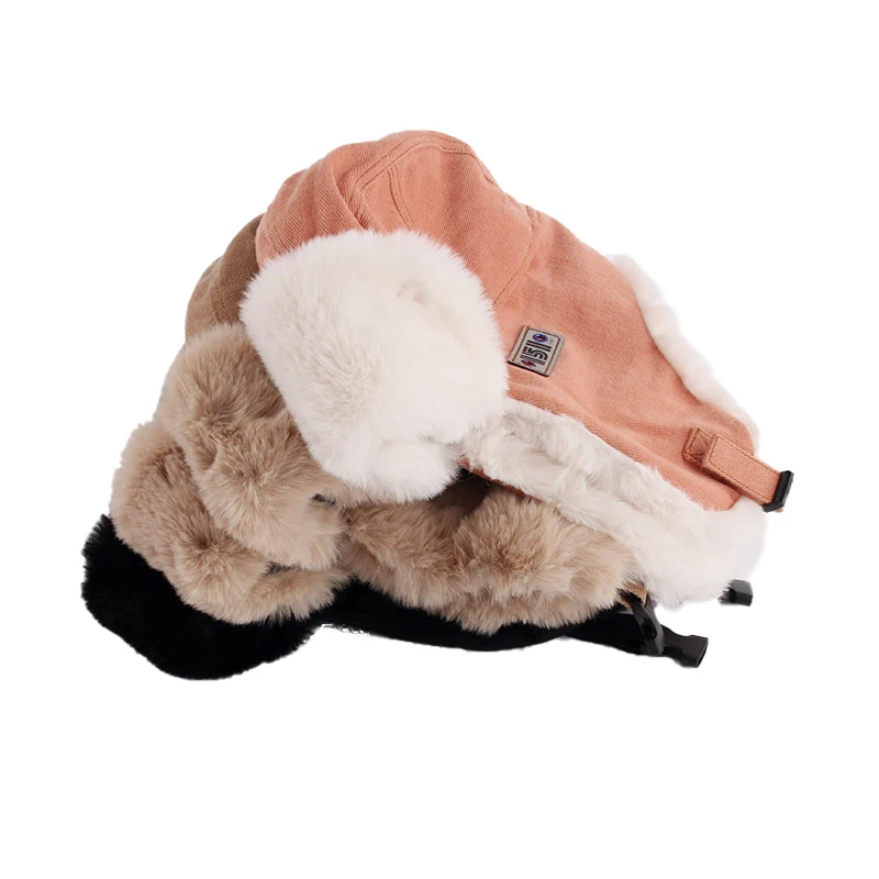 2020 рекламная Русская шапка для улицы женская новая зимняя 방자 자 Labeling этикетка