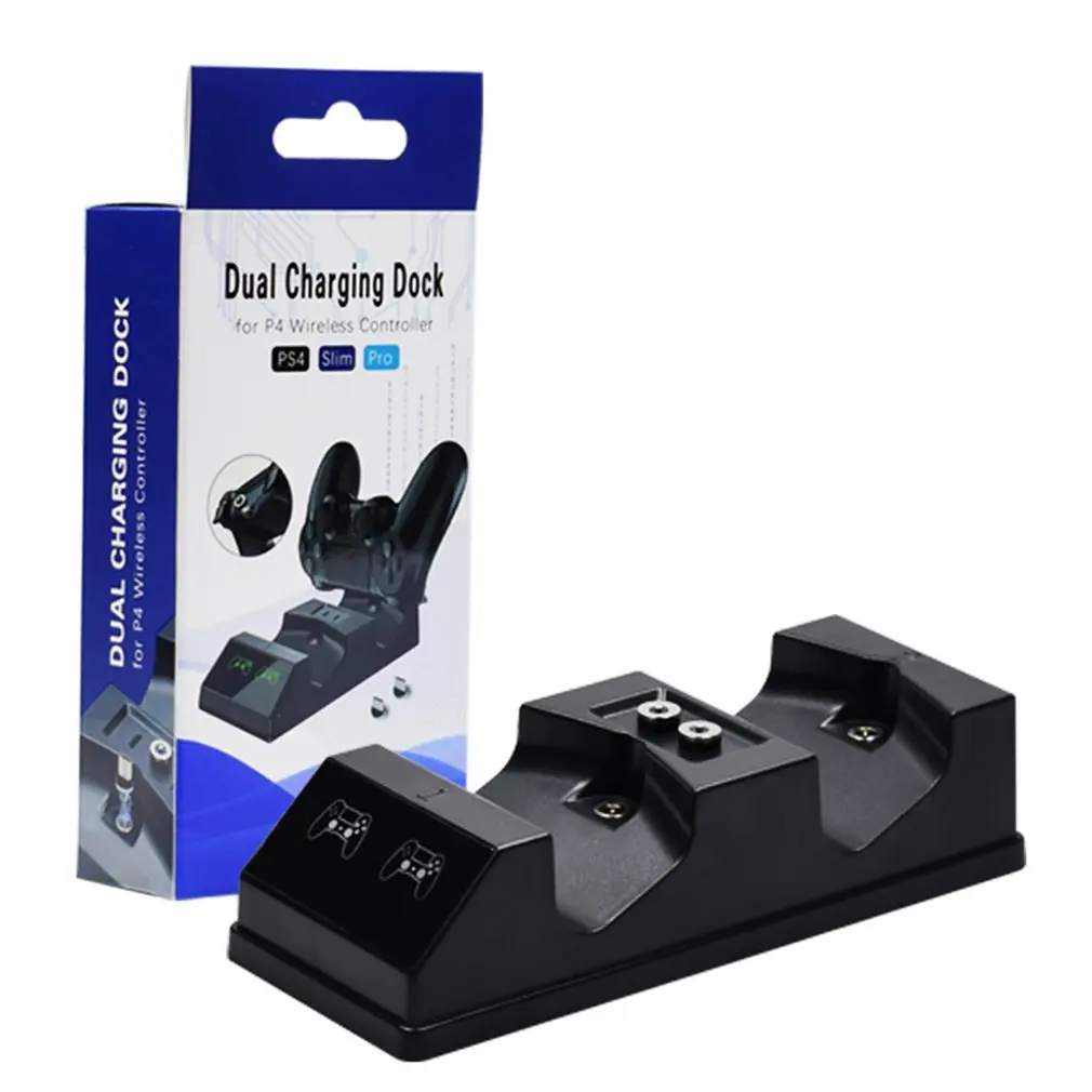 Двойной usb зарядная док-станция Подставка зарядное устройство для PS4 игровой контроллер быстрая зарядка док-станция Подставка Dualshock USB кабель для PS4