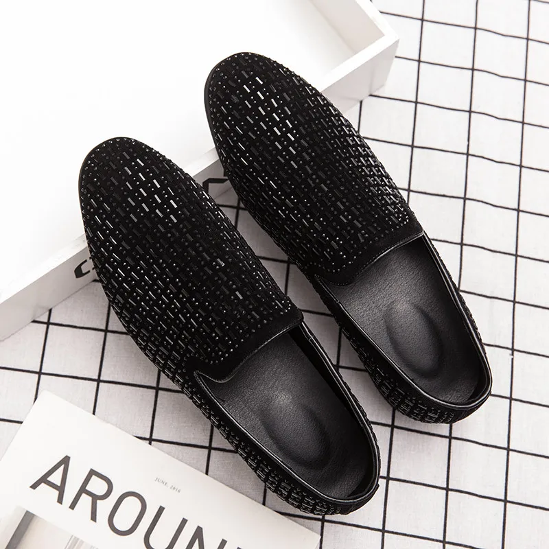 

Office Business Men's Shoes Trend Flat High Quality Wedding Men Handmade Gentleman Wear-resistant For Casual Personality