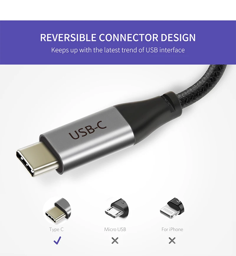 Кабель для синхронизации и быстрой зарядки, кабель USB-C, 3 А для компьютера Xiaomi mi9 Redmi note 7 и компьютера C004