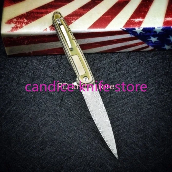 Складной нож VG10 многофункциональный Боевой клинок с шарикоподшипником и