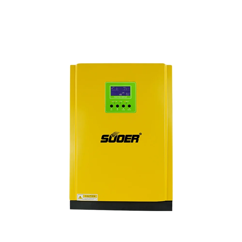 Suoer заводская цена 48V 5000 W 5KVA чистая Синусоидальная волна MPPT солнечный гибридный
