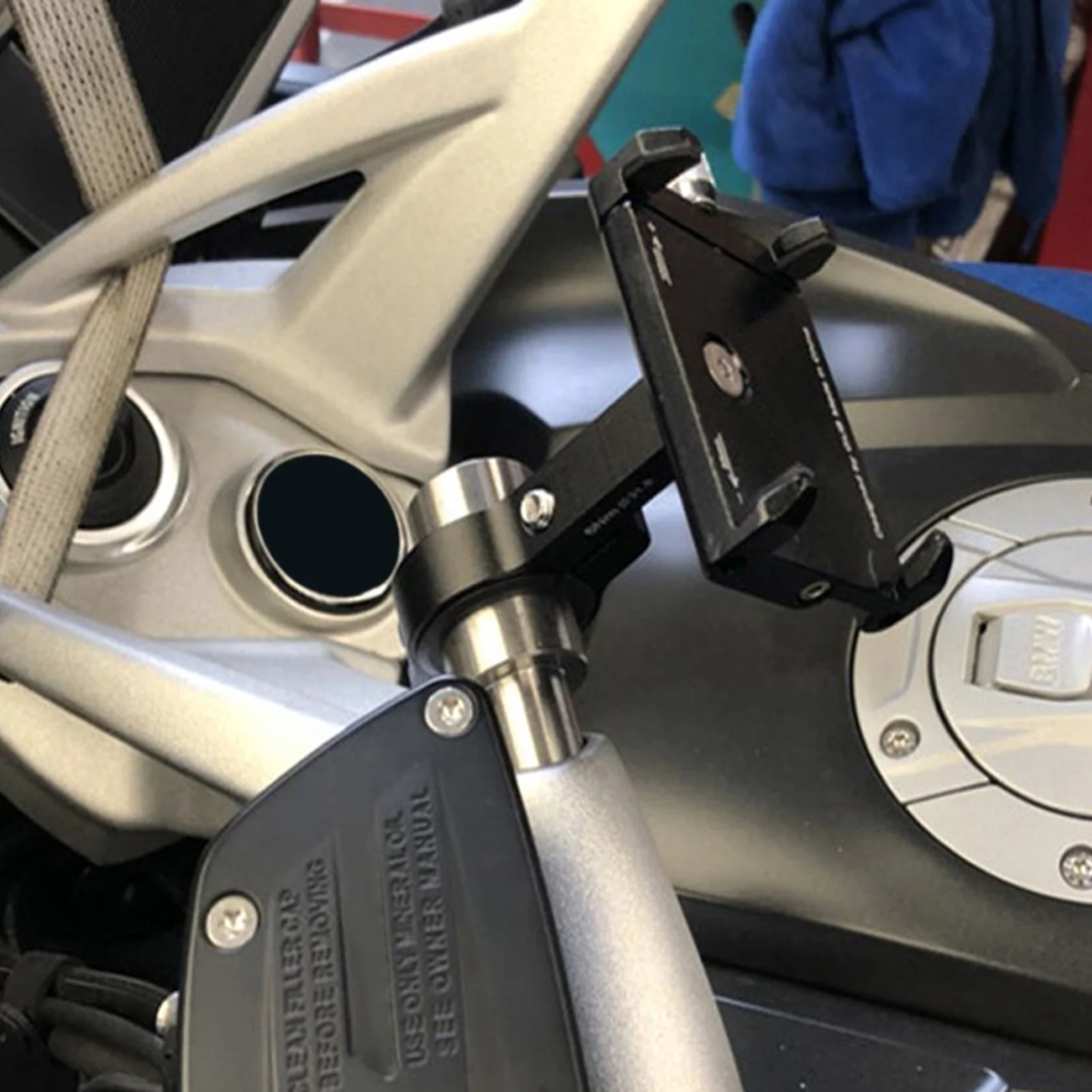 mobile phone navigation extension rod for bmw k1600gt r1200rt mobile phone holder motorcycle modification parts free global shipping